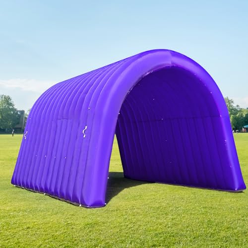 Image of OZIS 16Ft Inflatable Tunnel Entrance Sports with Installed Blower Inflatable Football Tunnel Tent Entryway for Business Advertising Event Exhibition Promotion(16x10x10Ft)