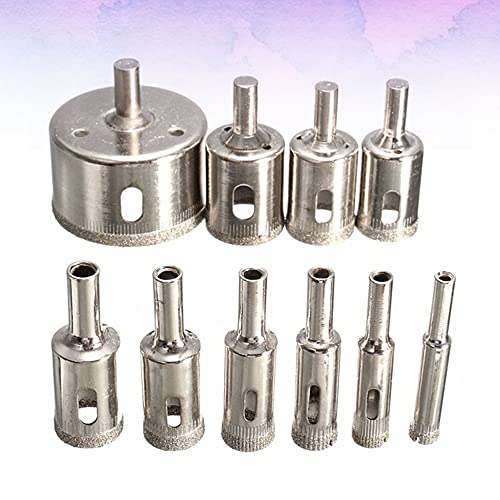 Juego de 10 brocas para metal práctico y durable miniatura 1
