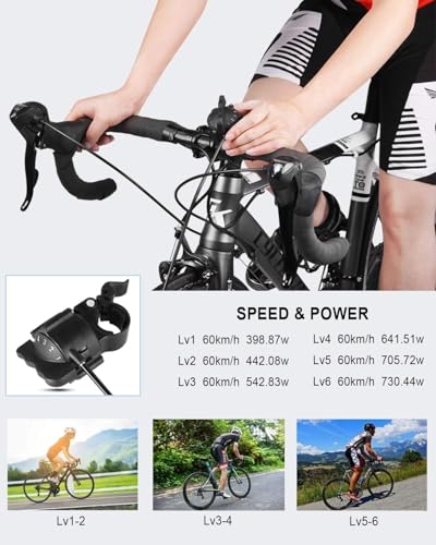 Rodillo para bicicleta de acero con cierre rápido para entrenamiento interior 3