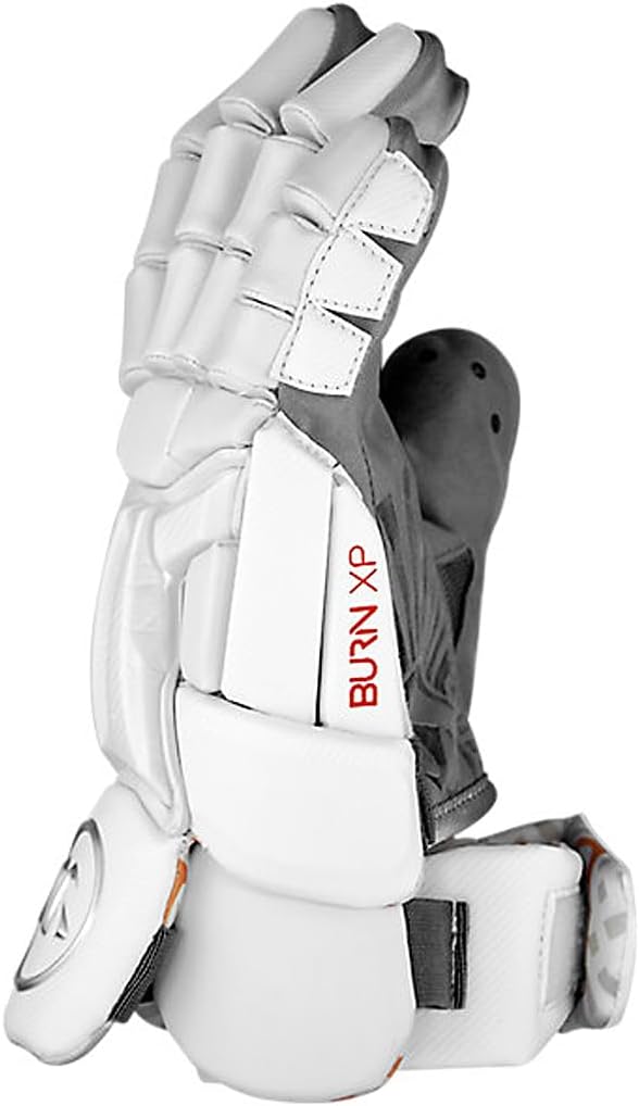 Warrior Burn XP Lacrosse Player Gloves Adult/White