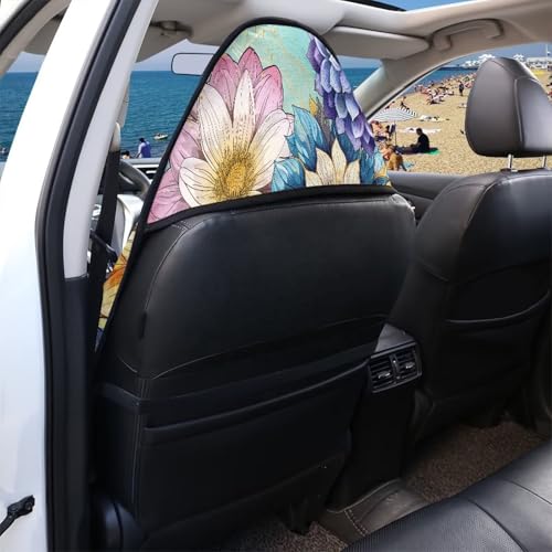 Image of Capybara Car Seat Towel Cover Fashion Auto Interior Waterproof Soft Auto Seat Covers Anti-Slip Vehicle Seat Protector Universal Size Fit for Most Cars SUVs Trucks Vans