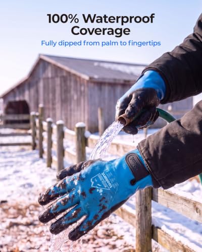 toolant 100% Waterproof Winter Work Gloves, Thermal Insulation with Grip - image 2