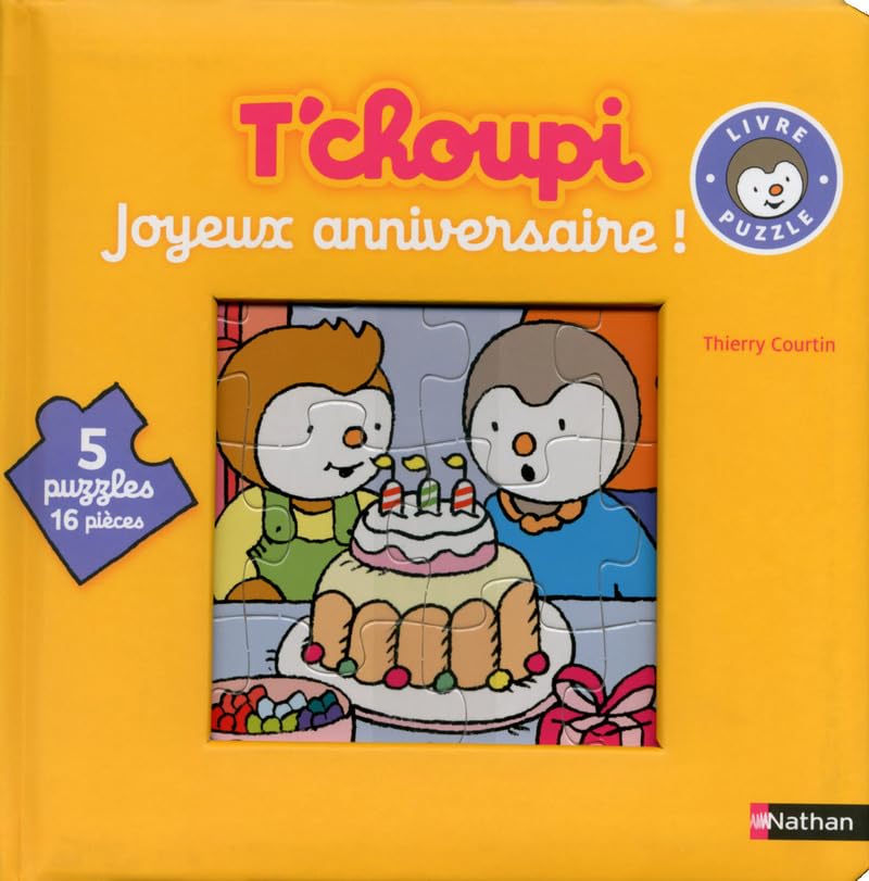 Joyeux anniversaire - Dès 2 ans: Livre puzzle