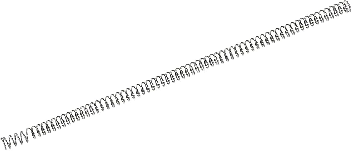 METALLIXITY Compression Springs (1x10mm OD,305mm L) Extension Spring | 304 Stainless Steel Mechanical Mini Springs for Shop Home Repairs, DIY Projects - Silver