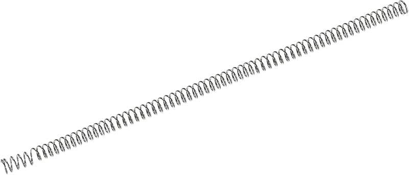 METALLIXITY Compression Springs (1x10mm OD,305mm L) Extension Spring | 304 Stainless Steel Mechanical Mini Springs for Shop Home Repairs, DIY Projects - Silver