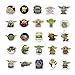 Baby Yoda Stickers(50 Pieces) The Mandalorian Star Wars Decal for Laptop Phone Case Hydro Flask Water Bottle Tumbler Car Cup Computer Guitar Wall Helmet Skateboard Luggage Bike Bumper,Best Gift
