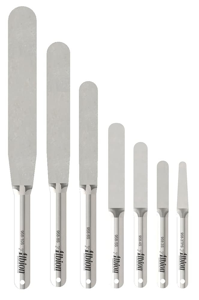 Albion Engineering Original 958-G01 Streamline Flexible Caulk Spatula 7-Piece Set - Image 2