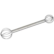 Stainless Steel Head Miso Mixer, Precise Stirring Spoon for Consistent Flavor & Soup Prep Japanese Styles Nonrust Steel Muddler
