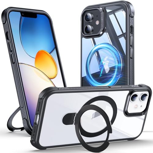 Coque iPhone 12 Pro avec support voiture pour lecture vidéo mains libres