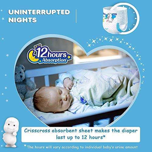 Image of MamyPoko Pants XXL Size, Extra Absorb Baby Diapers- XXL, Pack Of 6, (22 x 6 = 132 Pcs)