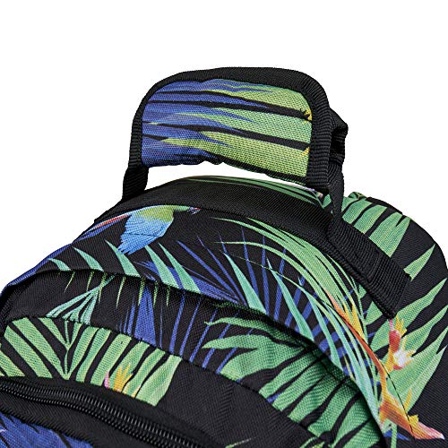 Image of Cabin Max Metz Small Backpack - 20L Stowaway Travel Bag 16x10x8 inch - Mini Backpack /Weekender Bag Measuring 16x10x8 Ideal Underseat Carry on Luggage - Available in Multiple Colours!, Paradise, 40x20x25,