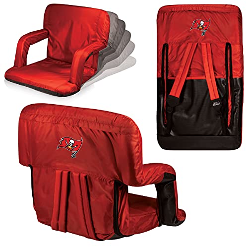 Image of PICNIC TIME Red Houston Texans Ventura Portable Seat,One Size,618-00-100-134-2