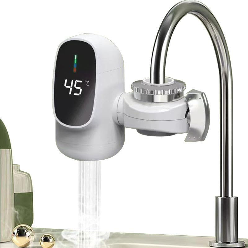 Drumstone (𝐁𝐞𝐬𝐭 𝐂𝐡𝐨𝐢𝐜𝐞) Smart Instant Electric Heating Faucet for Kitchen & Bathroom, Energy Efficient Hot Water Tap, Instant Heating Water Faucet, 15 𝐘𝐞𝐚𝐫𝐬 𝐖𝐚𝐫𝐫𝐚𝐧𝐭𝐲-image-17