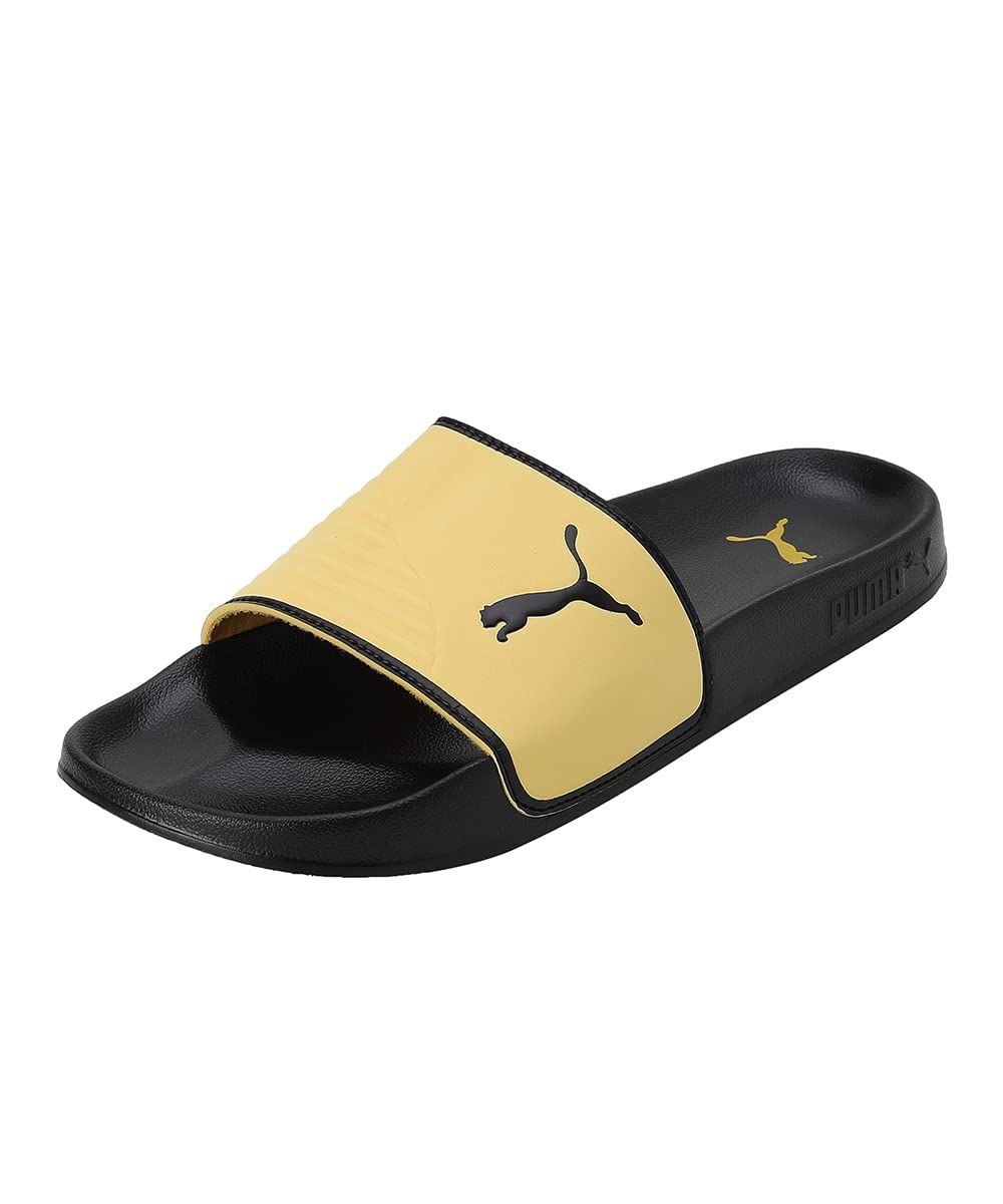Puma unisex-adult Leadcat 2.0 Shower Mustard Seed-Black Slide Sandal - 4 UK (38414007) (B0B3D7SDHK) Amazon Price History, Amazon Price Tracker