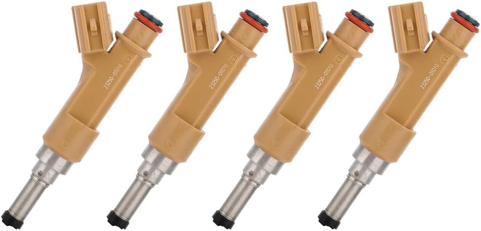 FINDAUTO FJ1068 Fuel Injector fit for 2009 2010 2011 2012 2013 2014 2015 for Toyota Corolla 1.8L, 2009 2013 for Toyota Corolla 2.4L, 2009-2012 for Toyota Matrix 1.8L 4 pcs 12 Holes Injectors
