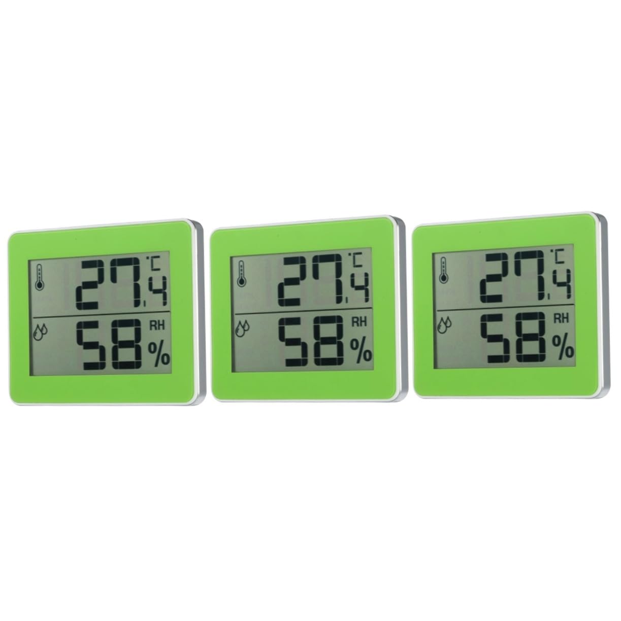BESPORTBLE 3 Pièces 2 1 Thermomètre Intérieur Intelligent Vérificateur