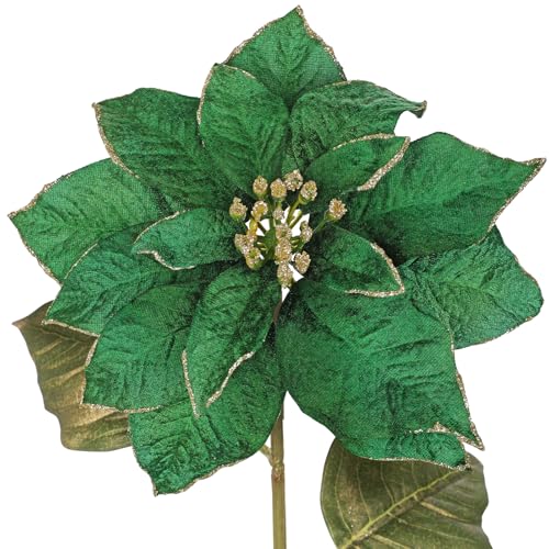 Briful Sparkling Christmas Poinsettia