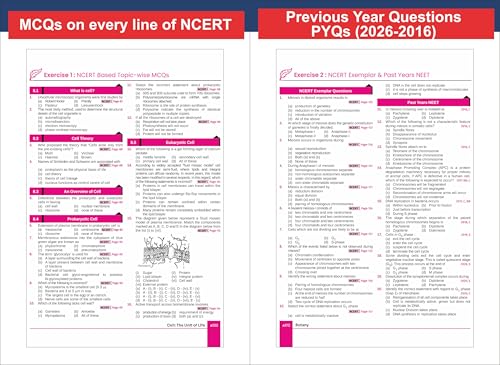 Image of Disha Objective NCERT Xtract Biology for NEET 2027 (UG) with PYQs & Practice Question Bank 12th edition | Theory, NCERT MCQs, Tips on your Fingertips, Neet PYQs, 3 Mock Tests