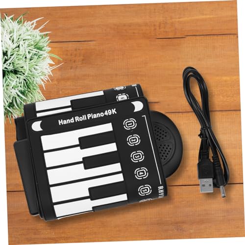Levemolo 1 Jeu De 49 Touches De Piano À Roulettes Pour Enfants Clavier De Musique Pour Enfants Piano Pour Enfants Piano Éducatif Enroulable Pianos À Clavier Musique Enroulable Piano - Les Beatles, Paul McCartney, John Lennon, RIngo Starr, George Harrison Levemolo 1 Jeu De 49 Touches De Piano À Roulettes Pour Enfants Clavier De Musique Pour Enfants Piano Pour Enfants Piano Éducatif Enroulable Pianos À Clavier Musique Enroulable Piano – Image 7