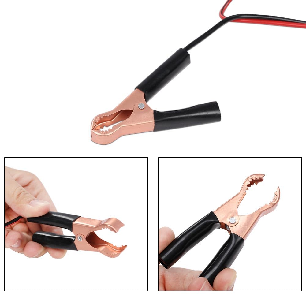 12 volt clip on battery cigarette lighter adapter G-PLUS 12V To Alligator Clamp Car Socket : Automotive On Battery Cigarette Lighter Adapter is manufactured to run 12/24 volt appliances like a tire inflator 12-Volt to Alligator Clip Adapter