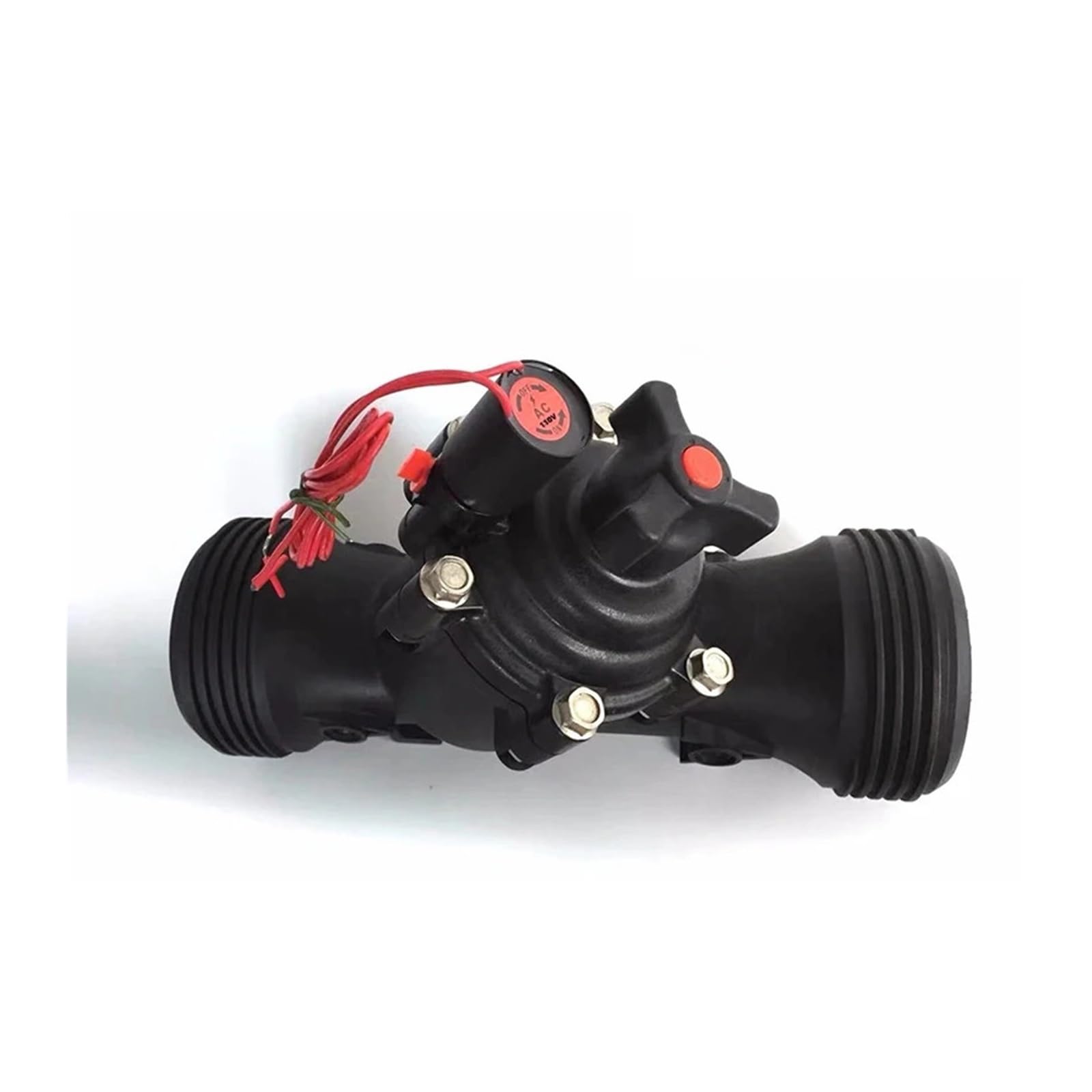 ZXTIIEUF 3“ Normally Closed Water Irrigation Solenoid Valve 220V 12V 24V Nylon Valve(FLANGE-220VAC)
