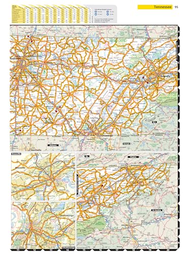Rand Mcnally 9780528027604 Motor Carriers' Road Atlas 2025: United States thumb #7