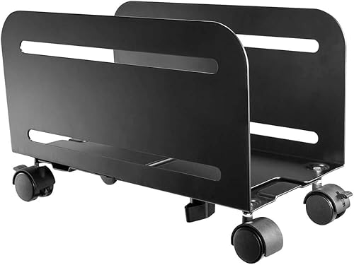 Tripp Lite Organizador de CPU para torres de computadora Bloqueo ajustable de ancho móvil (DCPU2)