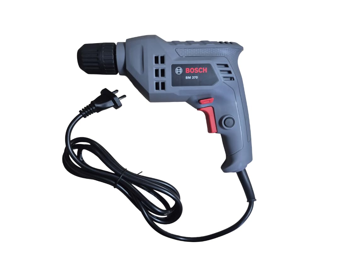 Bosch Professional BM 370 Drill, 370W, Keyless Chuck, Rotary Drill, Electric, 10mm Chuck Capacity-image-40