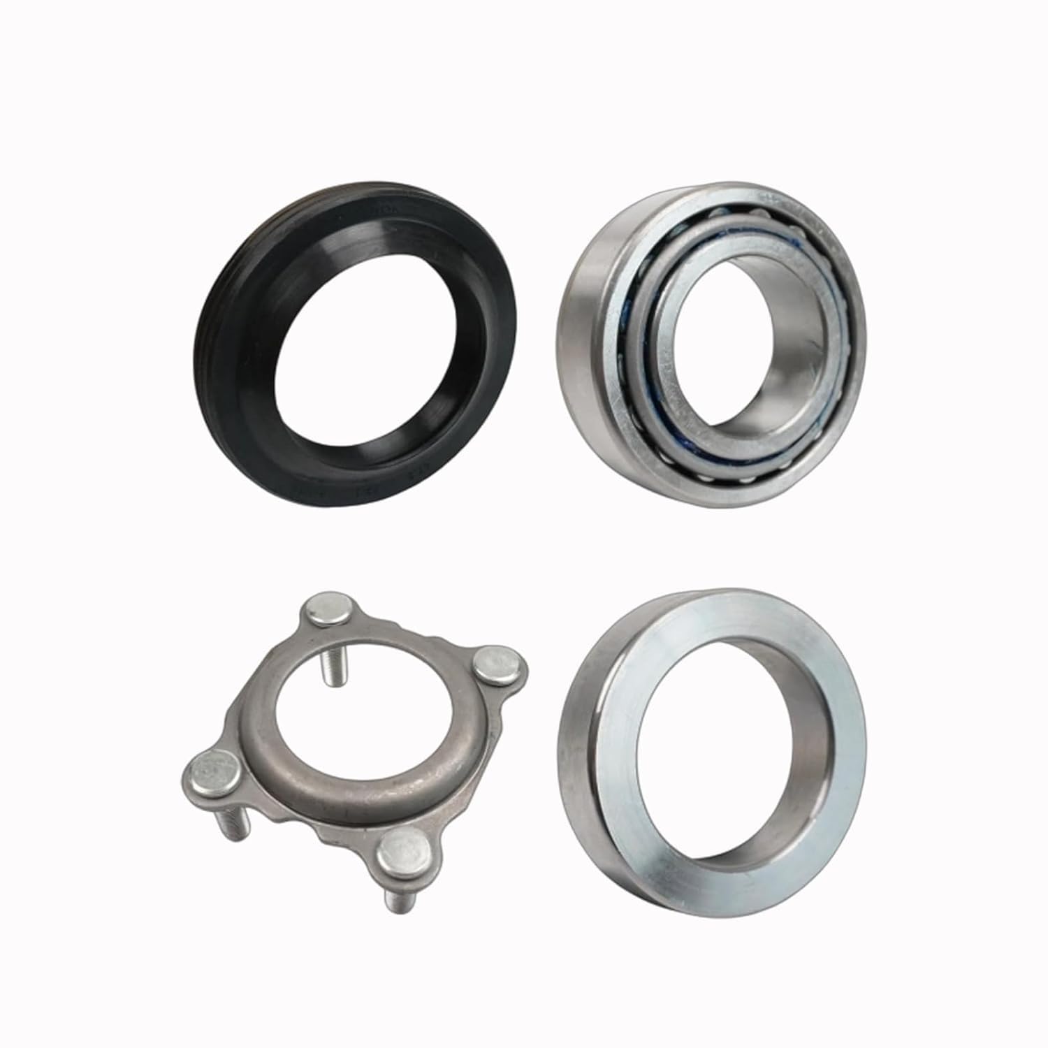 Rear Axle Bearing and Seal Kit Compatible with Jeep Wrangler JK/JKU 2007-2017 Axle Shaft Seal Retainer Replace #68008523AA 68003270AA 83503077 68499023AA