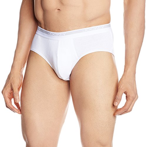 Image of Jockey 8037 Men's Super Combed Cotton Solid Brief with Ultrasoft Waistband
