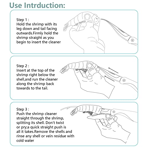 Luvan Foldable Shrimp Deveining Tool