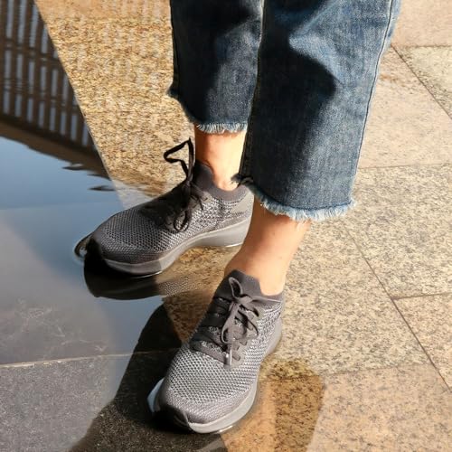 Image of Abboos Women's Walking Shoes - Lightweight Breathable Tennis Sneakers for All-Day Standing & Gym Workouts, Non-Slip Athletic Shoes for Travel and Jogging