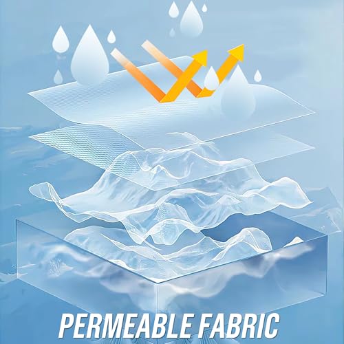 Palace World 20' x 20' x 20' Turquoise Triangle Sun Shade Sail (ssET20) Sun Block Canopy Awning Commercial Grade 190 GSM Permeable UV Block for Outdoor Garden Backyard by PALACE WORLD - Used condition - Image 5