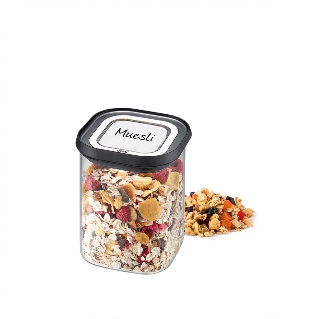 GEFU PANTRY Food Storage Container 900 ml, with Airtight Lid and Viewing Window