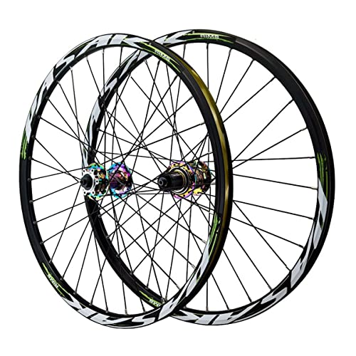 Roues de VTT 24 pouces à blocage rapide compatibles cassettes 7 à 12 vitesses