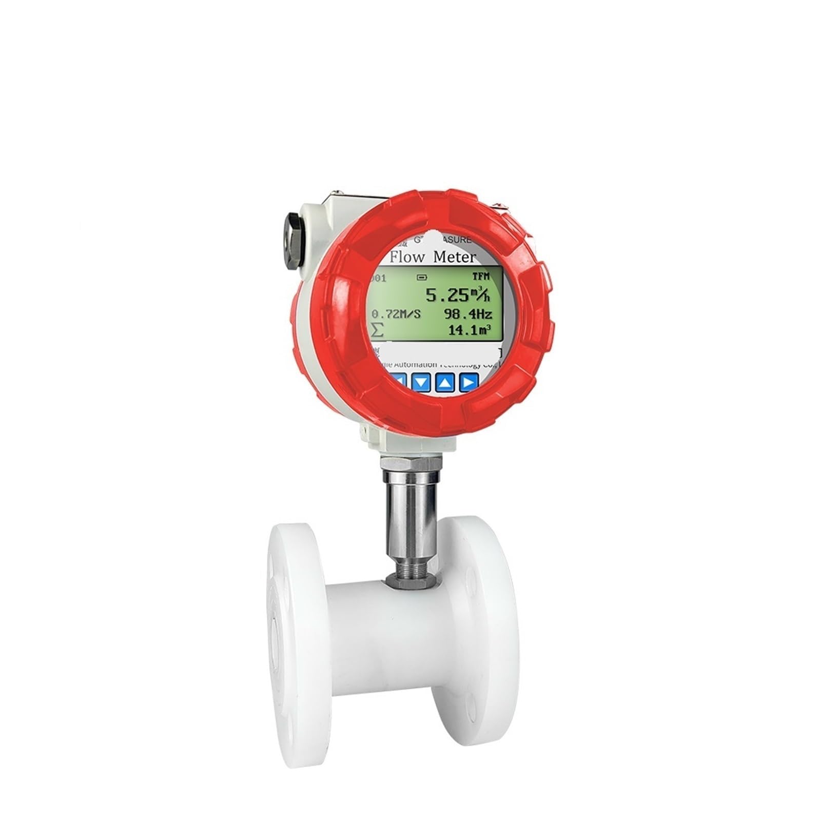 KSZHZYMGX Liquid Flow Meter Acids Bases Liquids Flowmeter(DN20)