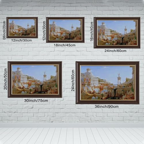 Affiche Consummation Thomas Cole 20x30 cm chic - 2