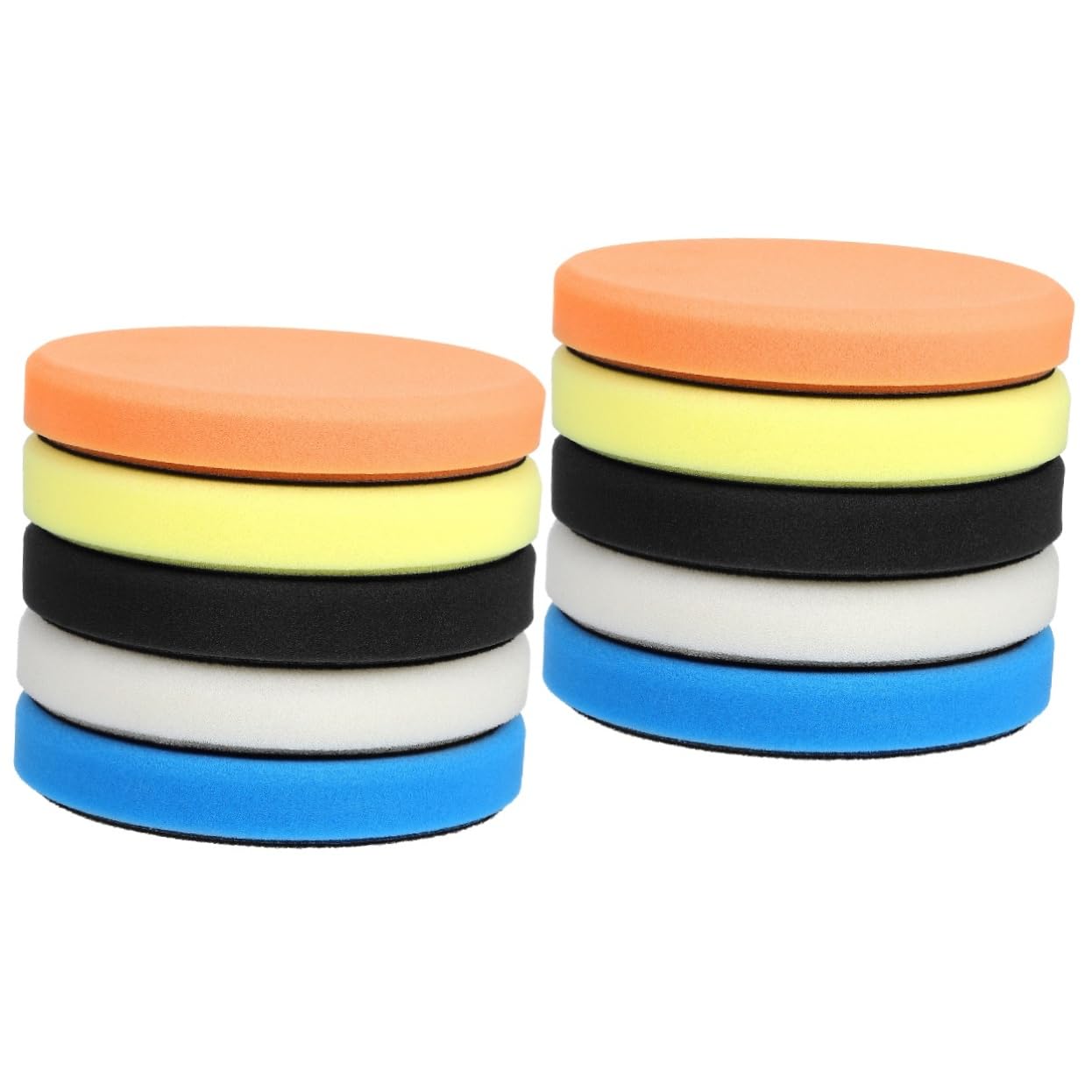 ULTECHNOVO 10 Stk Auto-Polierscheibe Autopolierschwamm Polierpad für Autos Polierpad-Set Polierpads für Autos Polierpads für Bohrer Bohrschwabbel Auto-Detaillierungs-Kit Puffer Polierer