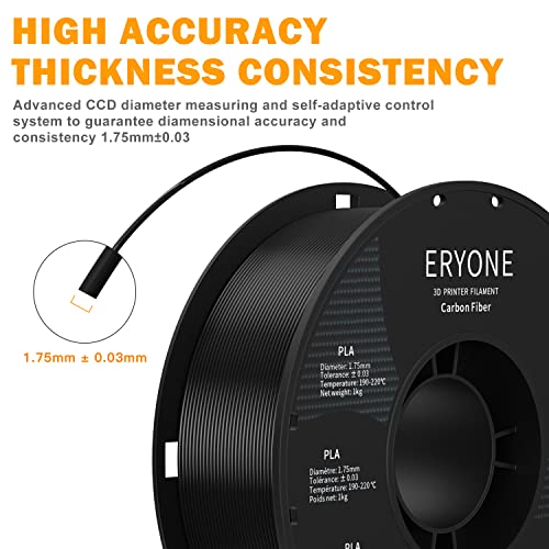 ERYONE Filamento PLA fibra di carbonio 1,75 mm