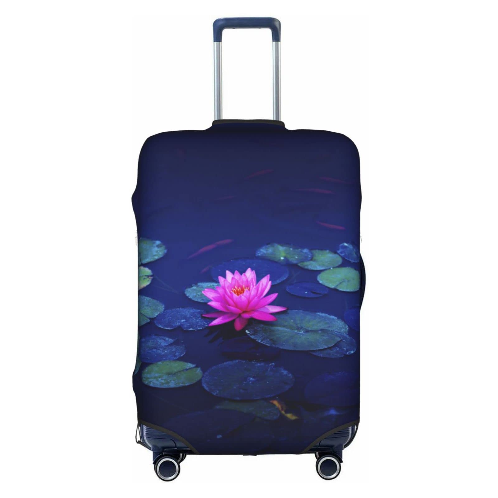 Housse de valise anti-rayures Bright Lotus pour éviter les dommages en soute d'avion