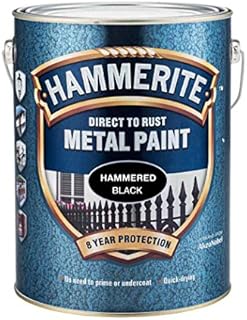 ICI 5084796 5L Hammerite Hammered Metal Paint - Black