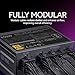 Cooler Master V850 SFX Gold 850W Fully Modular Power Supply – 80+ Gold Certified SFF PSU, ATX 3.1 & PCIe 5.1 Ready, 90° Angled Cable, Low Noise, Small Form Factor ITX PSU, 10-Year Warranty, Black
