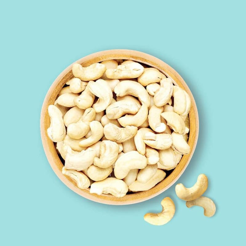 Image of NUTS BLOOM Premium Whole Cashews 100g | Rich in Protein, Magnesium & Phosphorus | Natural Big size Kaju | Ideal for Snacking, Cooking & Gifting