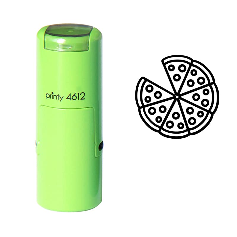 Self Inking Pizza Stamp - Loyalty Card Stamp