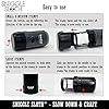 Running Icon Marathon Runner Self-Inking Rubber Stamp Ink Stamper for Stamping Crafting Planners - 3/4 Inch Small - Black Ink #5