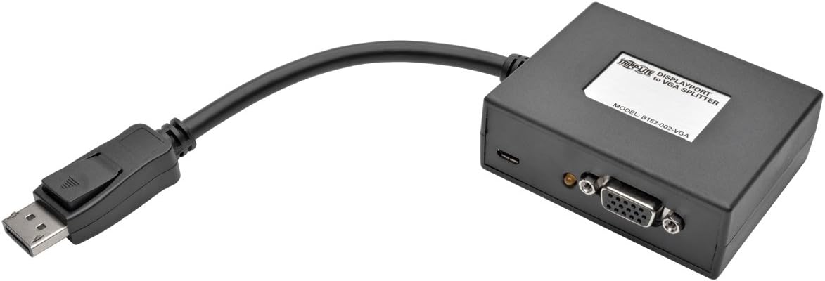 Tripp LiteB157-002-VGA 2-Port DisplayPort To VGA Splitter
