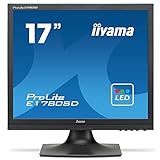 iiyama モニター ディスプレイ E1780SD-B1 (17インチ/スクエア(SXGA)/TN/D-sub,DVI-D/3年保証)
