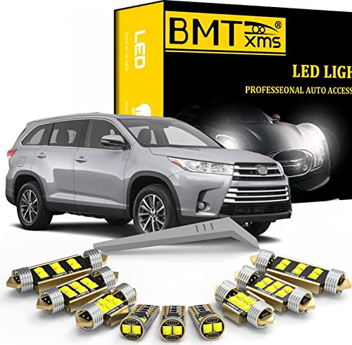 Kit de 15 piezas de luces LED interiores para Toyota Highlander miniatura 1