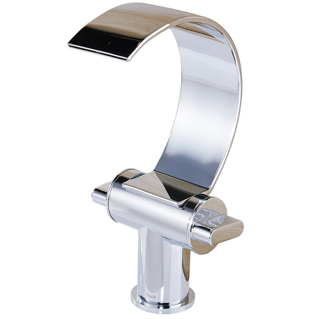 Robinet de lavabo anti éclaboussure eau chaude froide pour salle de bain
