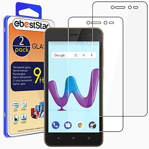 ebestStar - {2 Stück) Panzer Schutz Glas für Wiko Sunny 3 Sunny3, 3D Bildschirmschutz, 9H gehärte Glas, Abger&ete, Blasenfrei